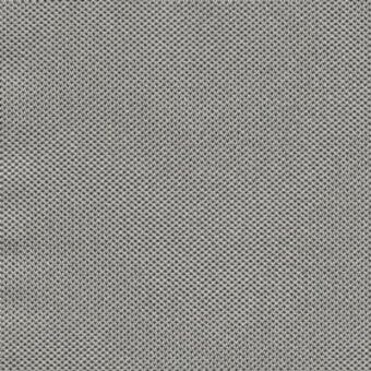 Moroso fabric sample, Getis Smoke Q, A9141, displays a dense gray woven grid pattern with a matte finish and subtle raised texture.